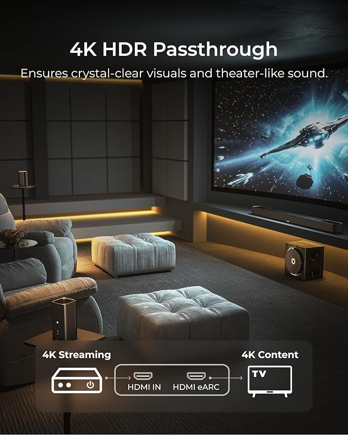 ULTIMEA Skywave X50 5.1.4ch Wireless Surround Sound System - Image 6