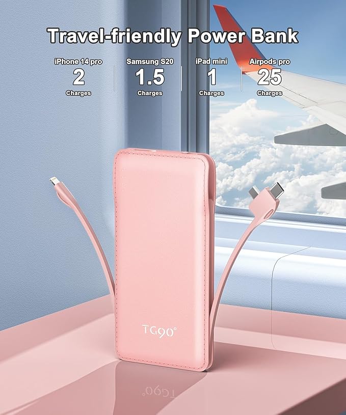 TG90° 10000mah Portable Charger Power Bank - Image 4
