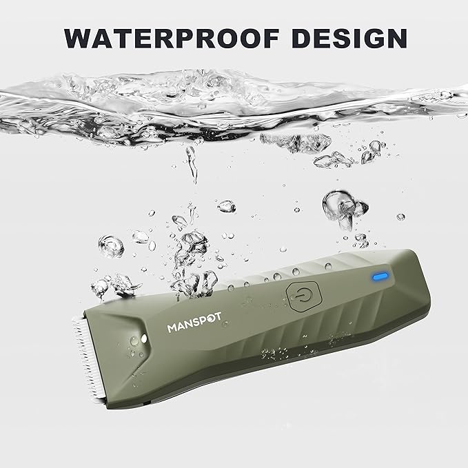 MANSPOT Manscape Trimmer for Men Ball/Pubic/Groin, Electric Body Hair Trimmer - Image 5