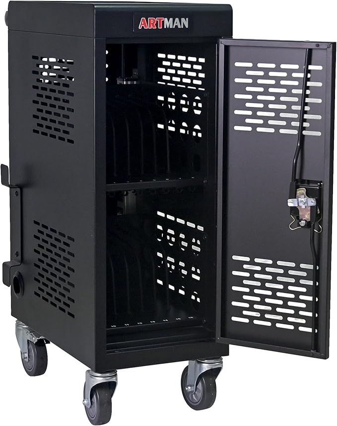 Aokleo Laptop Charging Cart, 16 Devices Tablet Storage Carts by Unknown
