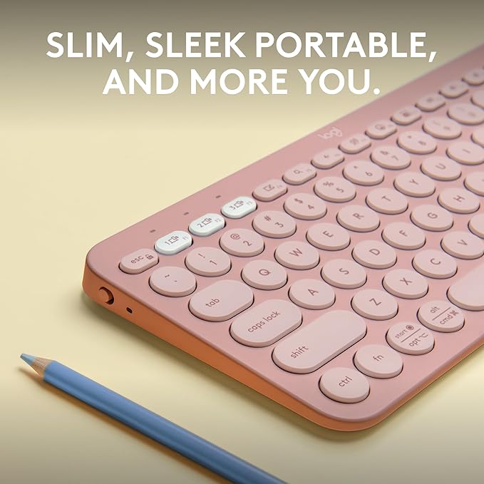 Logitech Pebble Keys 2 K380s, Slim and Portable, Easy-Switch - Image 2