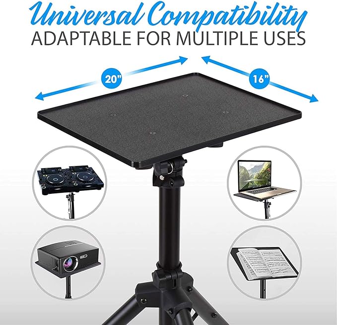 Pyle Laptop Projector Tripod Stand - Image 3