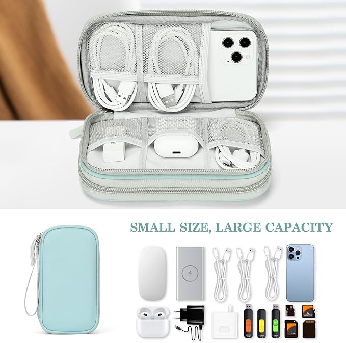 FYY Electronic Organizer, Travel Cable Organizer Bag Pouch Electronic - Image 6