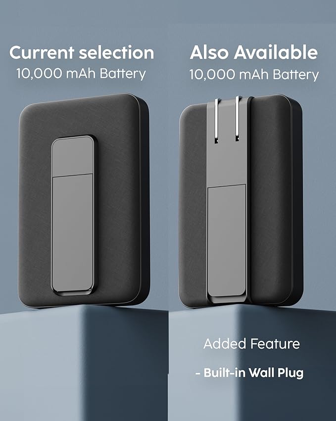 myCharge CliqLuxe Magnetic Wireless Power Bank 10, 000mAh | iPhone & MagSafe - Image 5