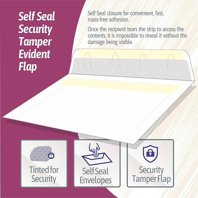 W-2 Forms Blank Paper 4-Up Version NO Instructions on Back - Image 5