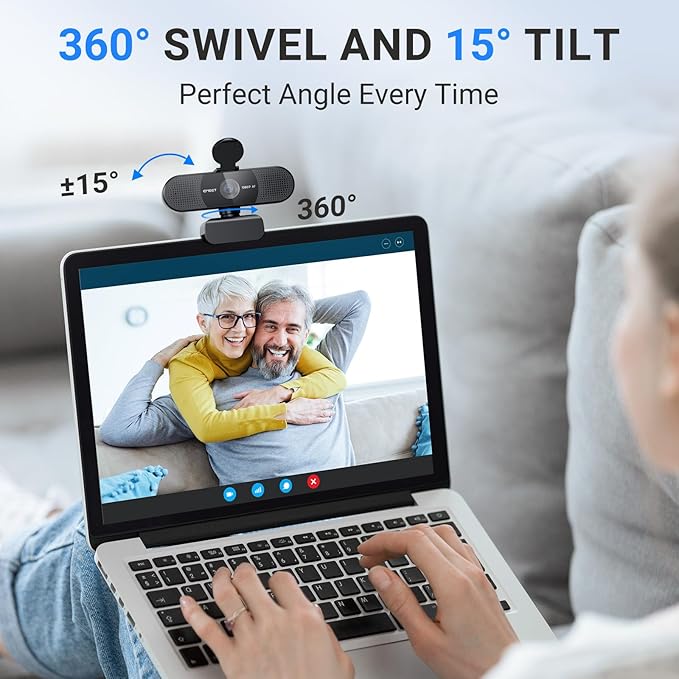 EMEET 2024 Upgraded C960 Webcam - Image 7