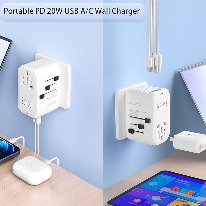 220V to 110V Converter for European Travel, Step Down Voltage Converter US to - Image 6