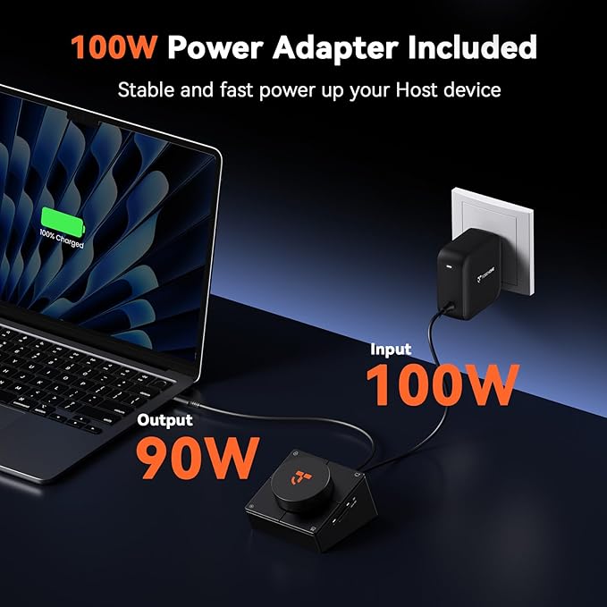 TobenONE 10-in-1 Shortcut-Key Docking Station - Image 7