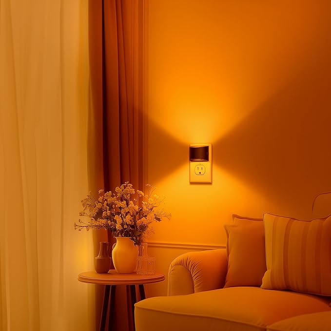 DORESshop LED Night Light, Night Lights Plug into Wall, Plug in Night Light - Image 6