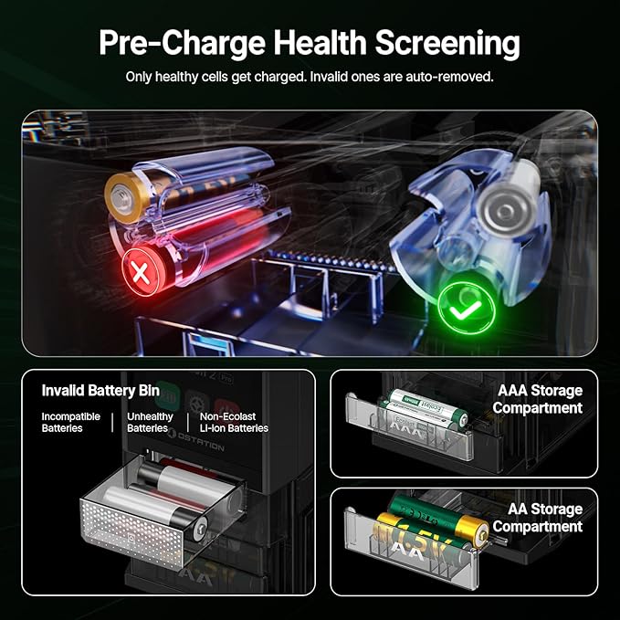 Ostation 2 Smart 3-in-1 Battery Charger - Image 6