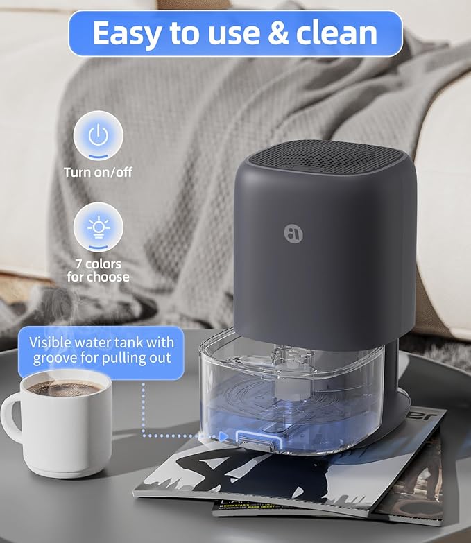 Dehumidifier, 35 OZ Small Dehumidifiers - Image 5