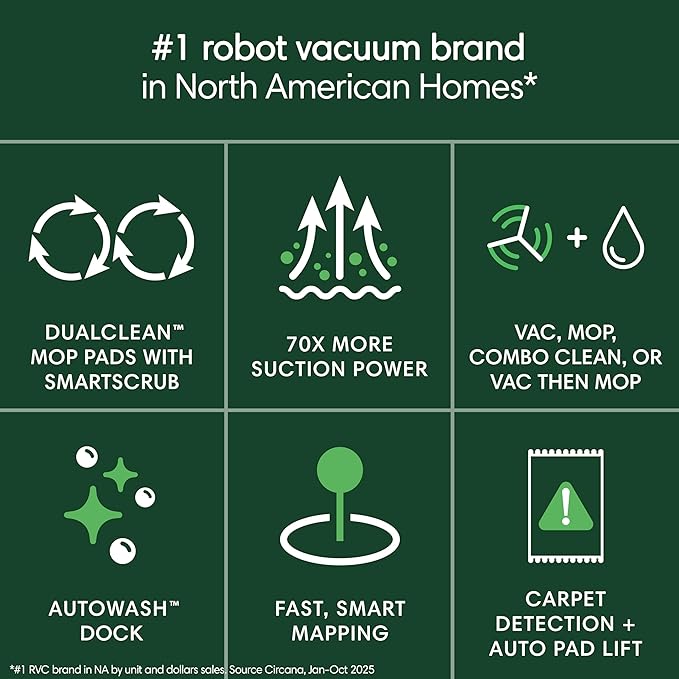 iRobot Roomba Plus 405 Combo Robot Vacuum & Mop - Image 2