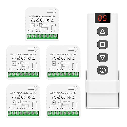 DieseRC 5pcs Wireless Smart Roller Shutter Controller by DieseRC