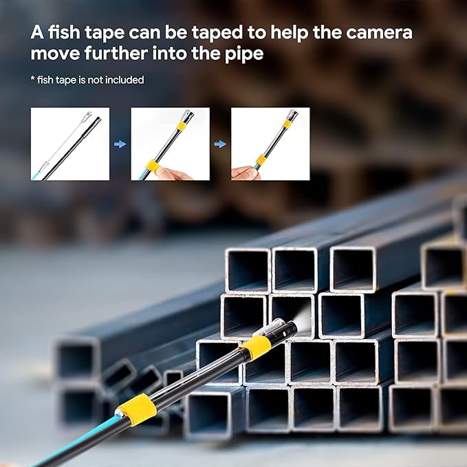 DEPSTECH Dual Lens Industrial Endoscope, 1080P Digital Borescope Inspection - Image 4
