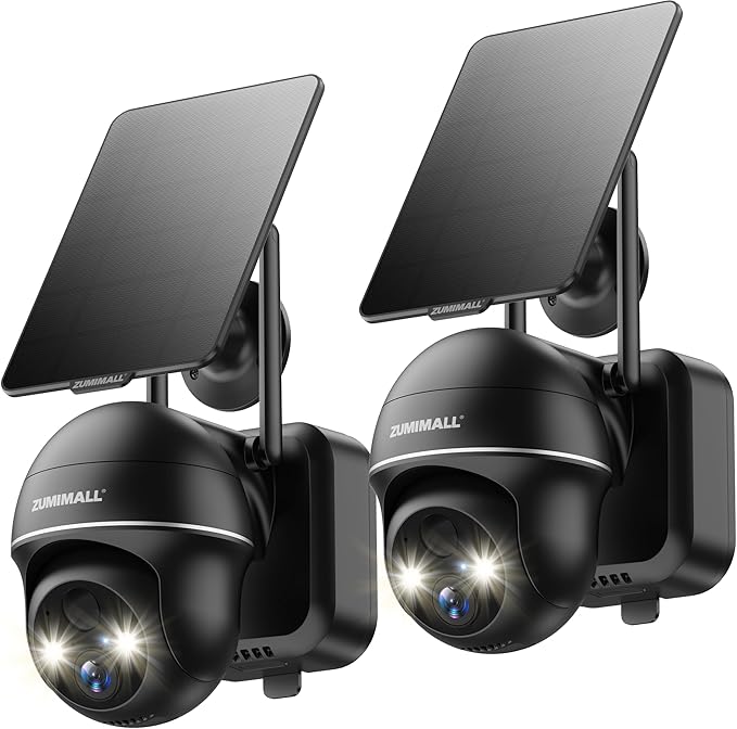 ZUMIMALL Security Cameras Wireless Outdoor by ZUMIMALL
