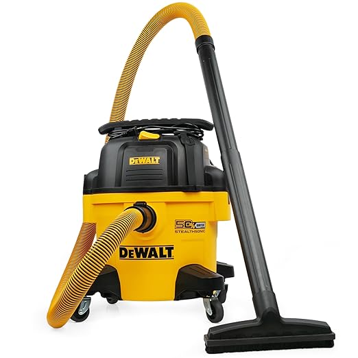 DEWALT 6-Gallon STEALTHSONIC Ultra Quiet Poly Shop Vacuum Wet and Dry by DEWALT