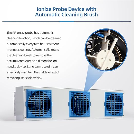 FEITA Ionizing Air Blower New Cleaning Type Anti Static Ionizer Fan ESD Ionizer - Image 2