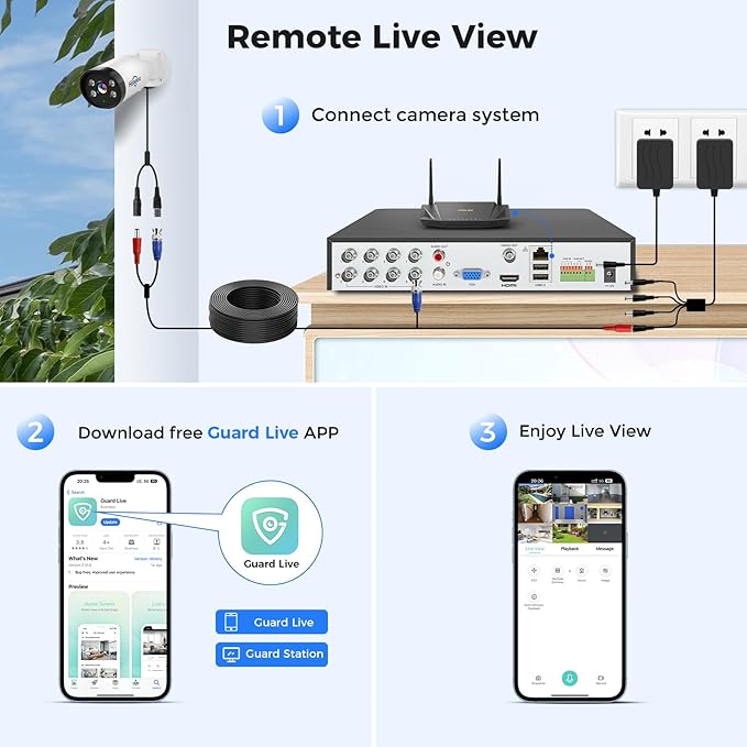 Hiseeu 4K Wired Security Camera System - Image 5