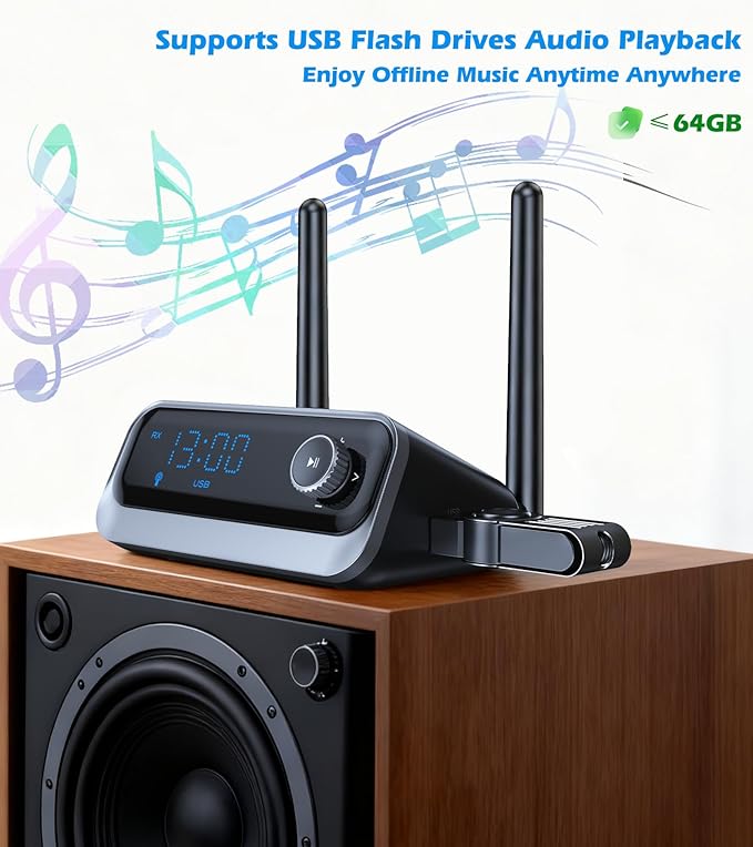 Bluetooth Receiver for Home Stereo, Wireless Audio Receivers for Wired Speakers - Image 5