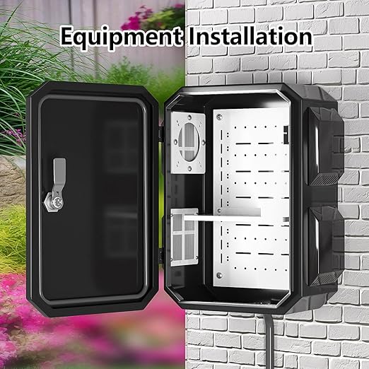 Outdoor Electrical Box, Cold-Rolled Steel Plate, Aluminum Alloy Back Beam - Image 7