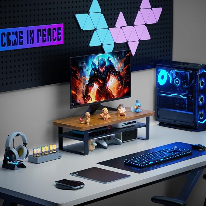 NestNeat Monitor Stand Riser, 24 Inch Computer Monitor Stand - Image 8