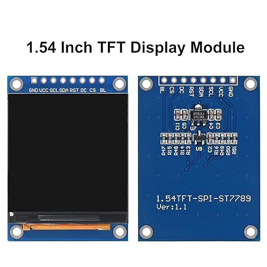 XIITIA 2pcs 1.54" SPI TFT LCD Display Module 240x240 RGB LCD Screen 3.3V ST7789 - Image 2