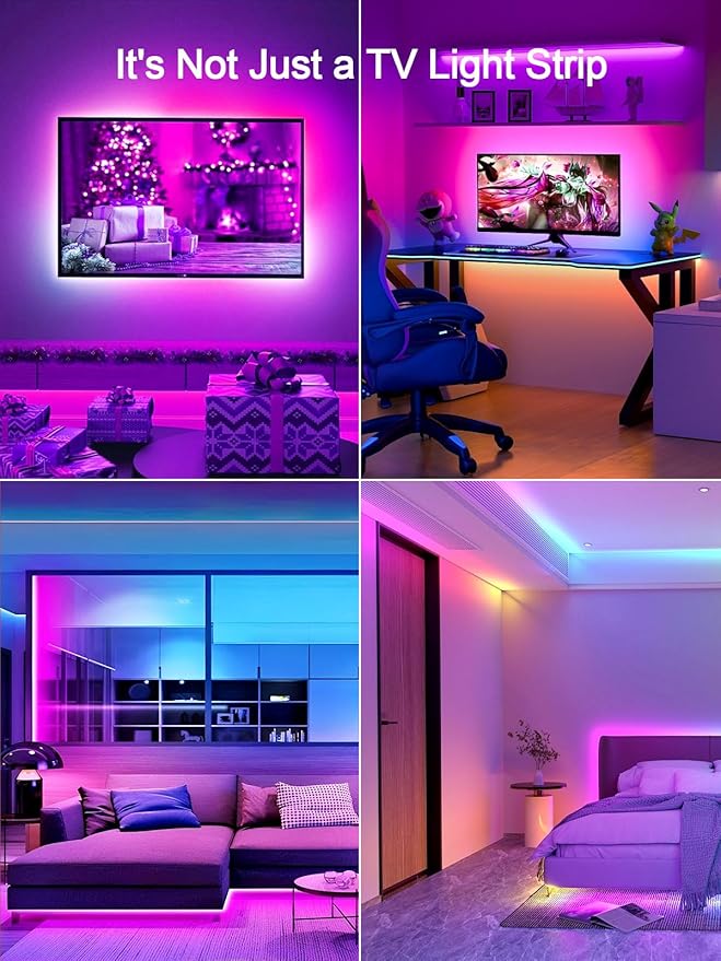 KANTUTOE TV LED Lights, 11.5ft LED Lights - Image 6