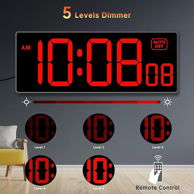 Soobest Digital Wall Clock - Image 3