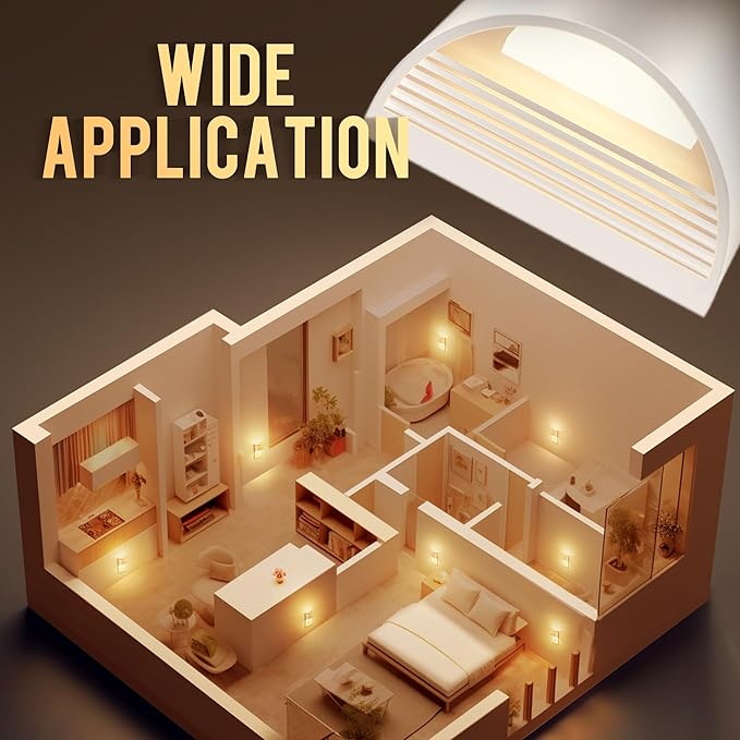 DORESshop LED Night Light, Night Lights Plug into Wall, 3 Level Brightness - Image 4