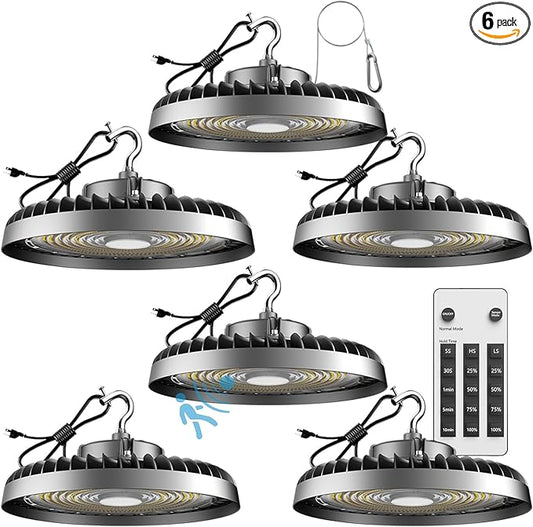 Lightdot Smart 300W LED High Bay Light 45000lm 5000K Commercial Bay Lighting by LightdotLighting