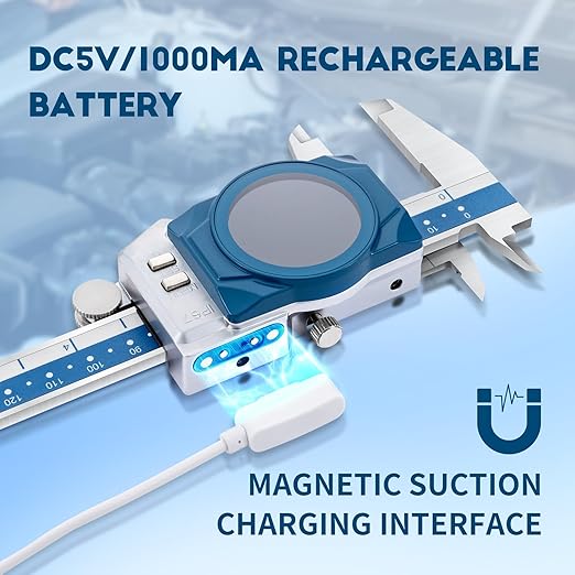 Dasqua Digital Dial Calipers 6"/150mm IP67, Resolution 0.0005", Accuracy ±0.001” - Image 4