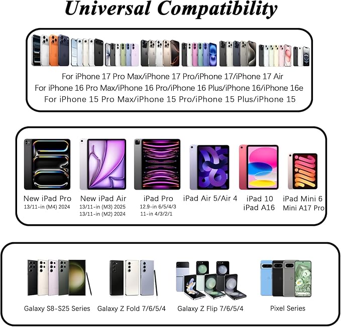 iPhone 17 16 15 Charger, USB C Charger Fast Charging - Image 3