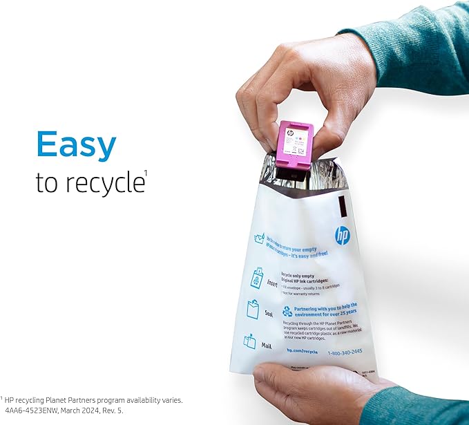 HP 64 Tri-Color Ink Cartridge | Works - Image 9