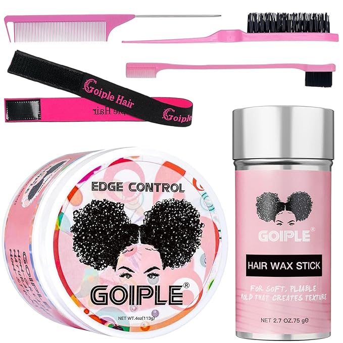 Strong Hold Non-Greasy Edge Control Gel and Wax Stick by WOZUTUNT