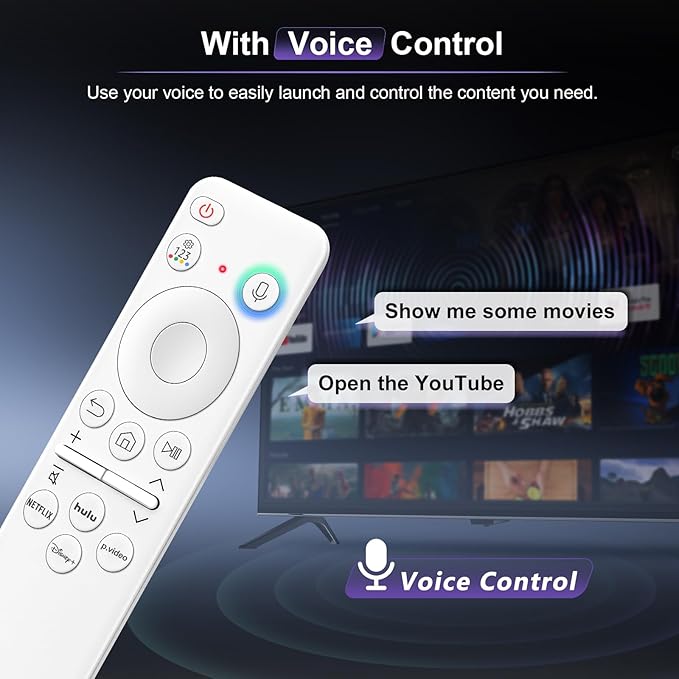 Voice Rechargeable Remote for Samsung-Smart-TV-Remote-Control, Replacement - Image 5