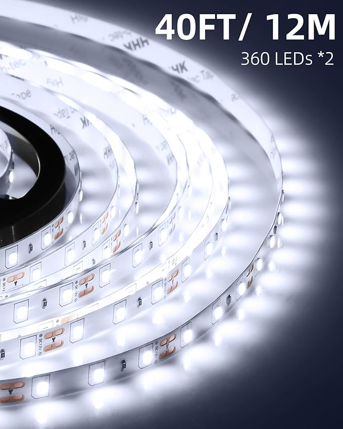 JNGMAIR 40ft LED Strip Lights - Image 3