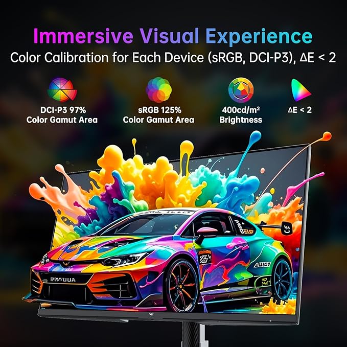KTC 27 Inch 4K Gaming Monitor, Dual Mode UHD 160Hz & FHD 320Hz, Fast IPS - Image 3