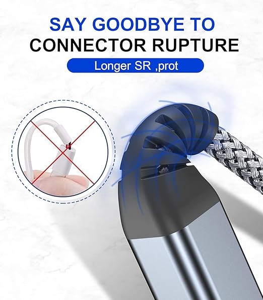 sweguard Printer Cable 15ft, USB-A to USB-B Cable, High Speed Nylon Braided - Image 7