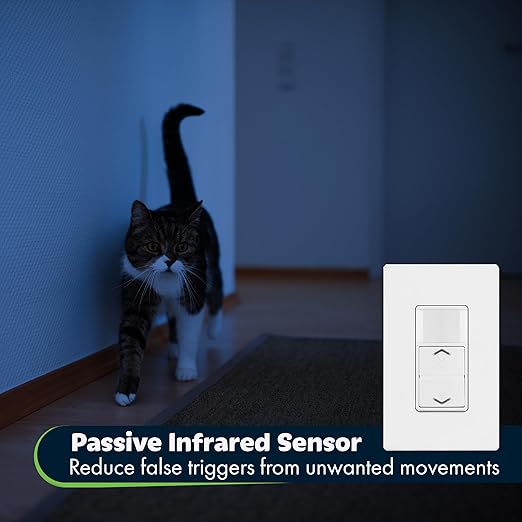TOPGREENER Motion Sensor Light Switch Dimmer, Electronic Dimmer - Image 8