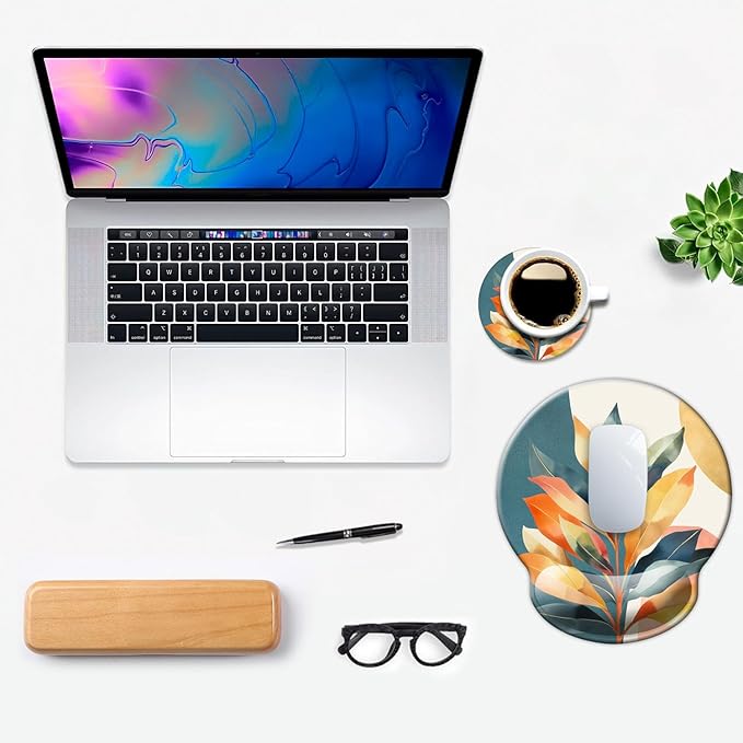 Ergonomic Mouse Pad with Wrist Support, Mouse Pad with Wrist Rest, Relieve - Image 7