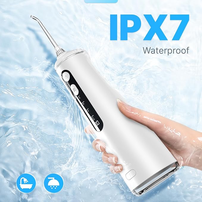 Water Flosser for Teeth, Cordless Oral Irrigator Portable Dental Cleaner Picks - Image 7
