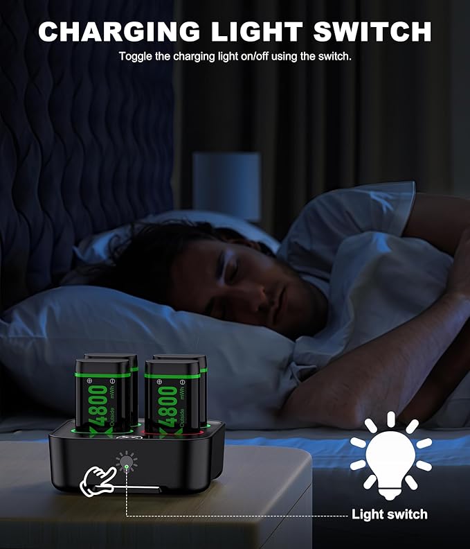 DINOSTRIKE Charger with 4x4800mWh Rechargeable Battery Pack - Image 7