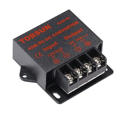 MGGi DC 12V 24V to 5V 10A 50W Voltage Reducer Converter Regulator, Step Down - Image 2