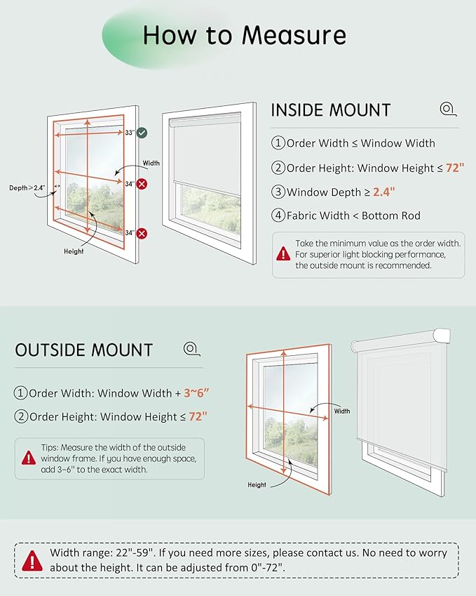 Yoolax Motorized Blinds App Control, Light Filtering Motorized Shades - Image 6