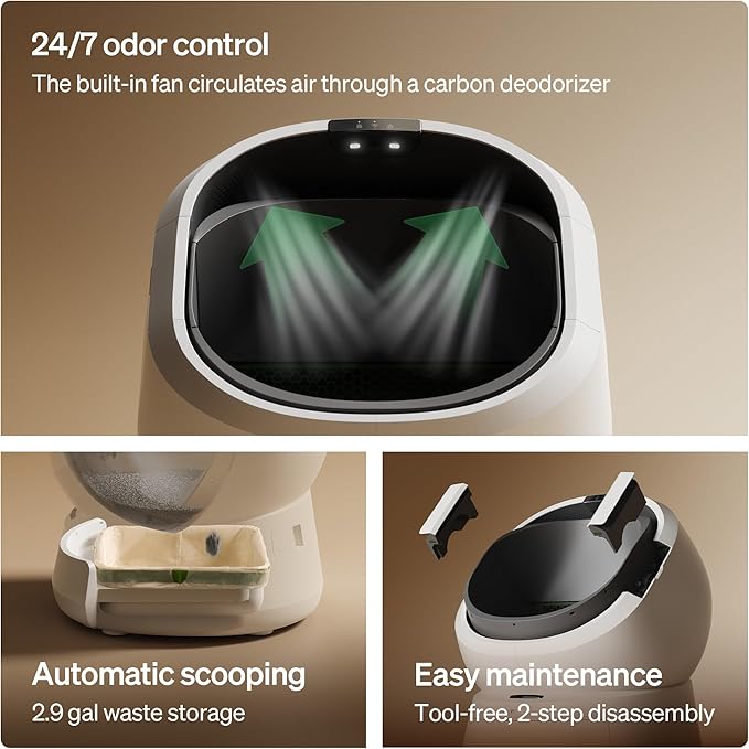Bundle of PETLIBRO Upgrade Luma Automatic Cat Litter Box + Cordless Cat Water - Image 6
