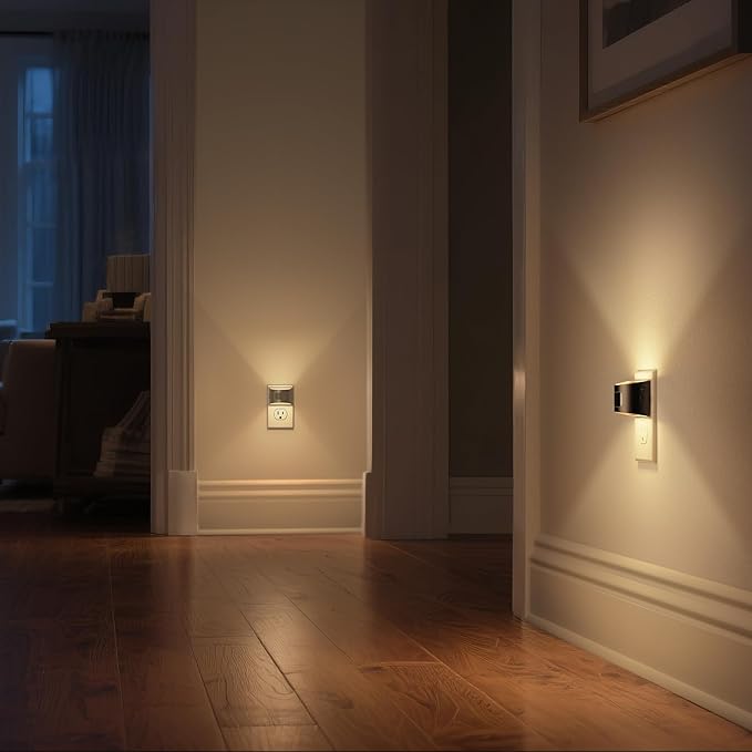 DORESshop LED Night Light, Night Lights Plug into Wall, 3 Mode Plug in Night - Image 8