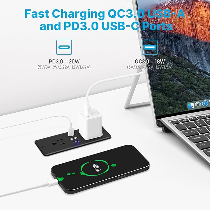 CCCEI Recessed Power Strip - Image 3
