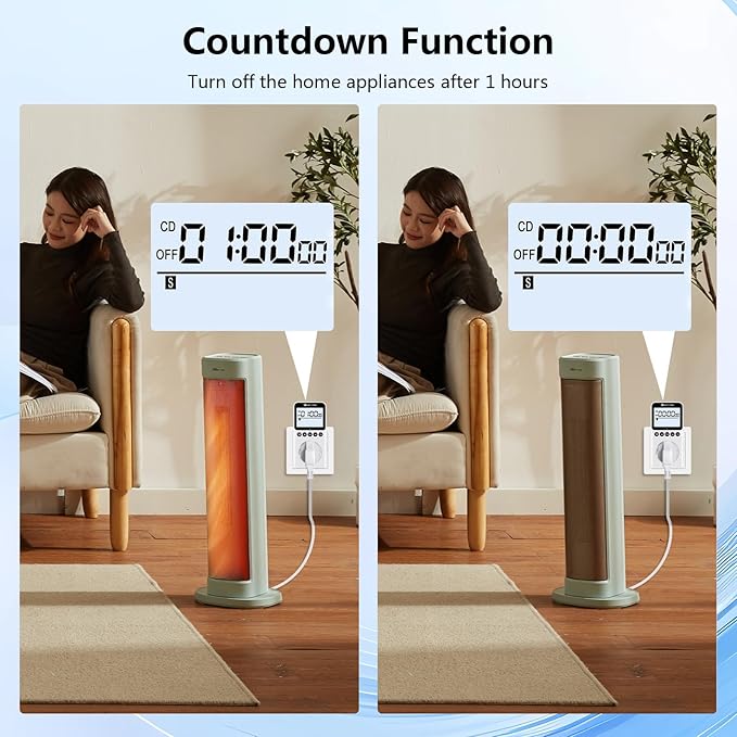 KETOTEK KTTS02 Digital Timer Outlet Plug in Timer Switch Socket Indoor Infinite - Image 4