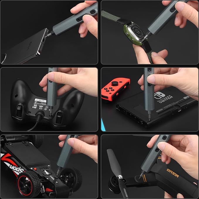 STREBITO Electric Screwdriver 155 in 1 Mini Electric Screwdriver Set, Max 5 N.m - Image 8