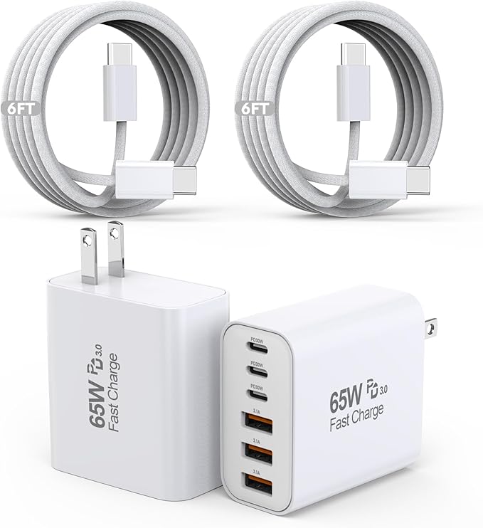65W USB C Charger Block, USB C Power Adapter by Kruidvat